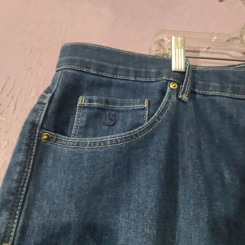 Gloria Vanderbilt Amanda The Original Slimming Jean Tapered Leg Womens Sz 22 W - Picture 2 of 6